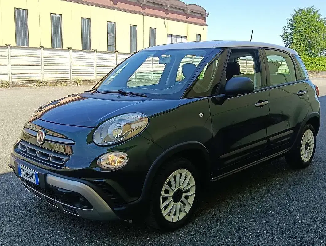 Usata Fiat 500L Cross 95 CV (69 kW) 2018 Verde Monovolume