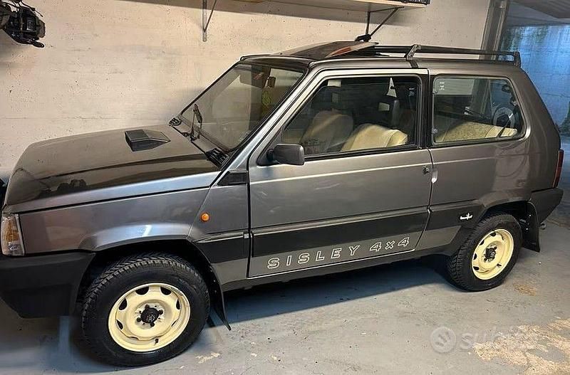 Usata Fiat Panda 4x4 50 CV (36 kW) 1987 Grigio Utilitaria