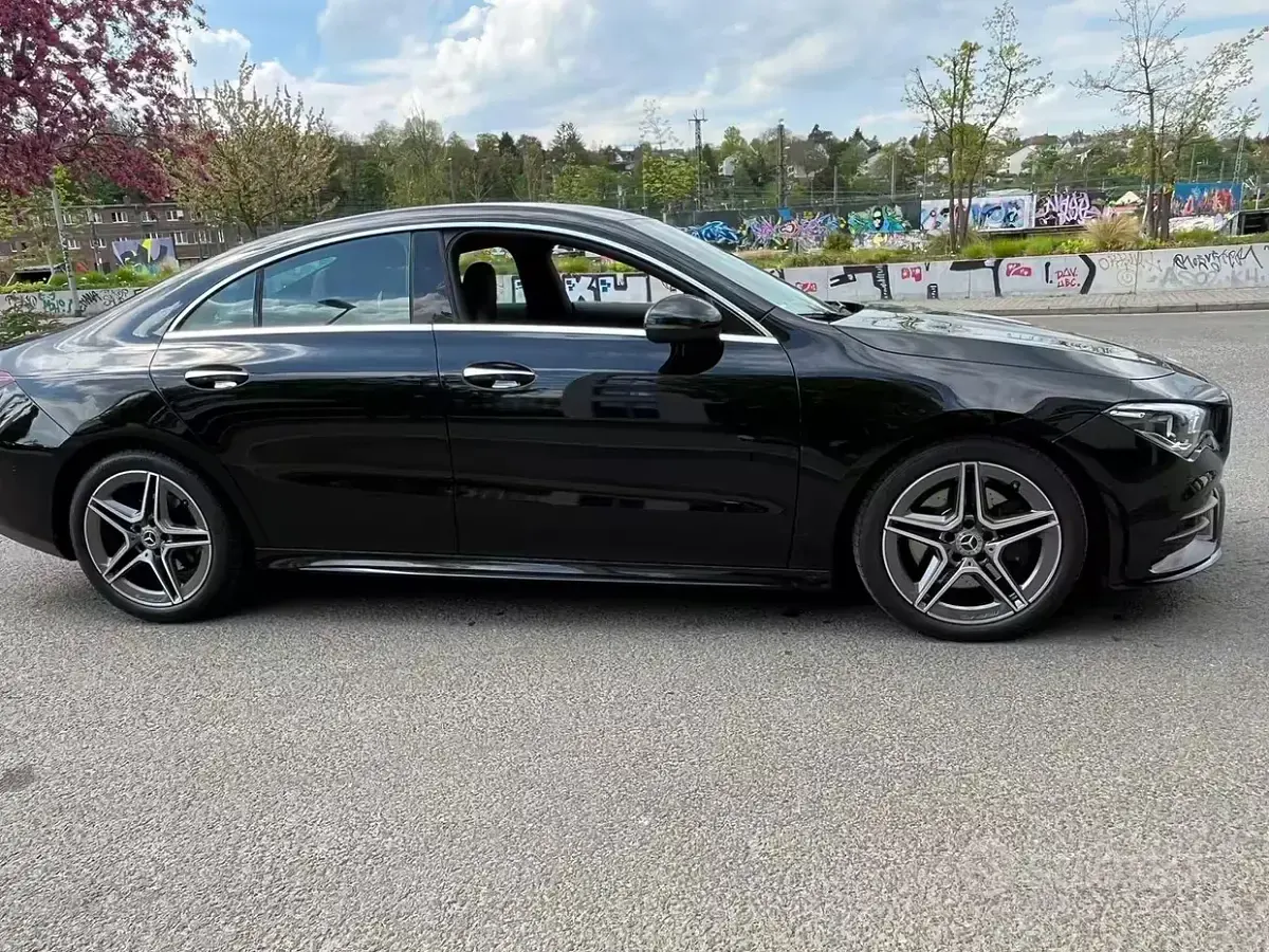 Usata Mercedes CLA220 190 CV (139 kW) 2021 Nero Coupé