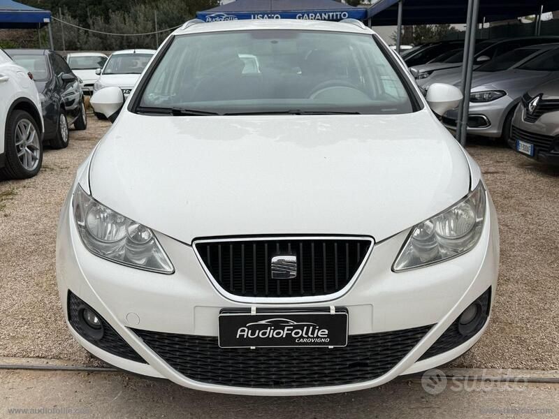 Usata Seat Ibiza Style 75 CV (55 kW) 2010 Bianco Berlina