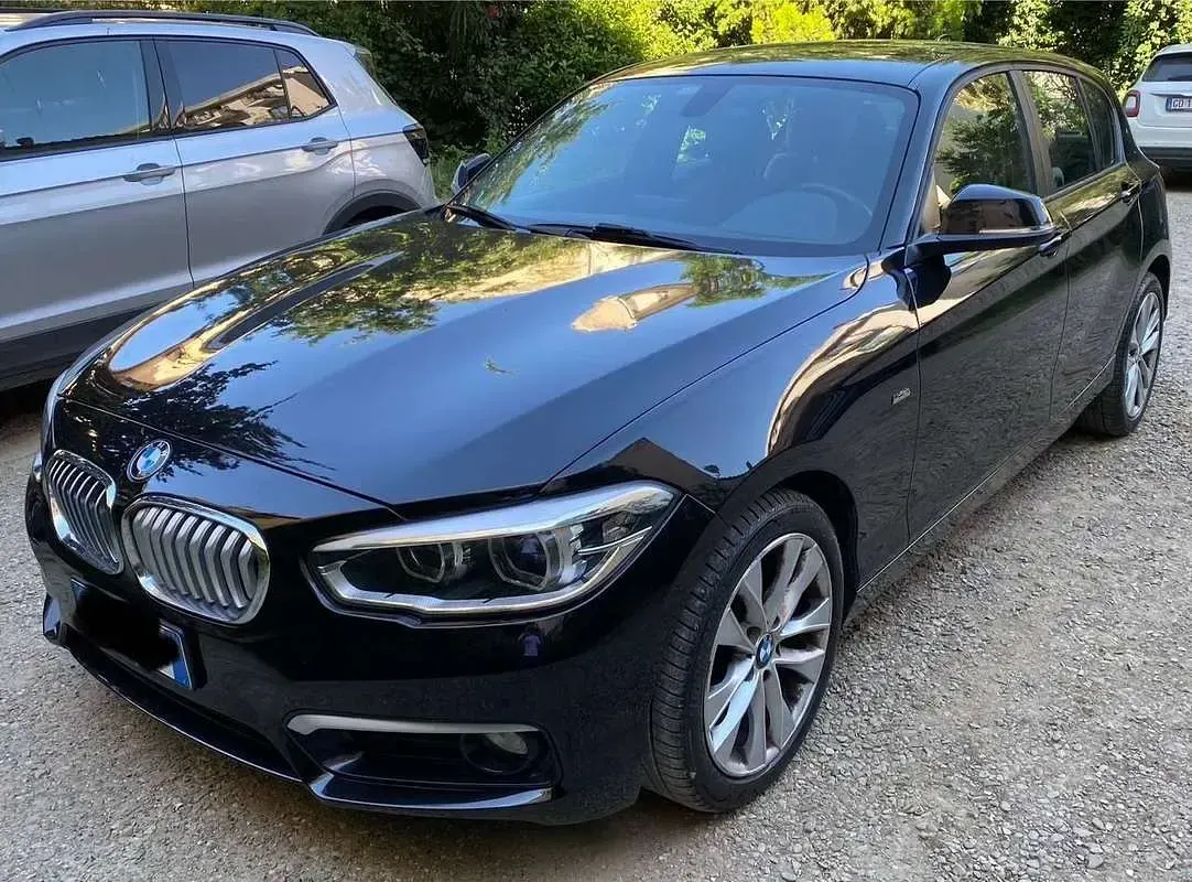 Usata BMW 116 Comfort Edition 116 CV (85 kW) 2015 Nero Utilitaria