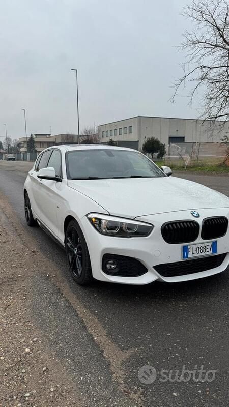 Bianco Usata 2017 BMW 116 M Sport Due volumi | 14.500 € (Buon prezzo) - Immagine 1/4
