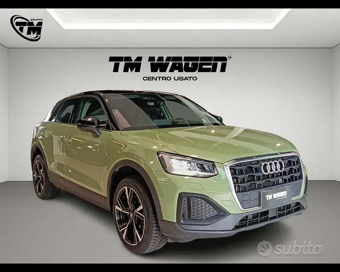 Usata Audi Q2 Business 150 CV (110 kW) 2022 Verde SUV