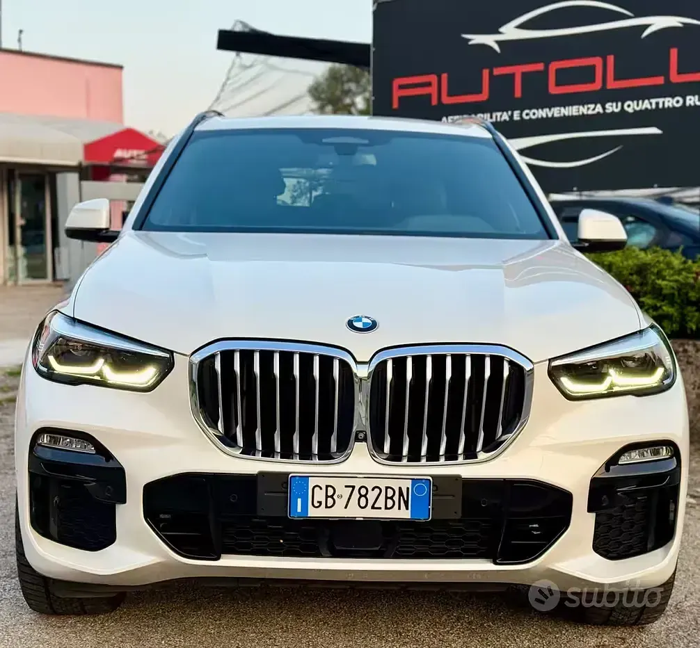Usata BMW X5 M Sport 265 CV (194 kW) 2020 Bianco SUV