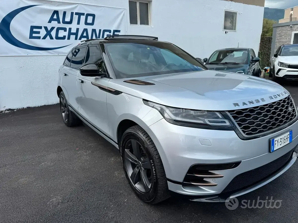 Usata Land Rover Range Rover Velar R-Dynamic 241 CV (177 kW) 2019 Grigio SUV