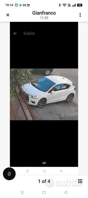 Usata Citroën DS4 2011 Bianco Utilitaria