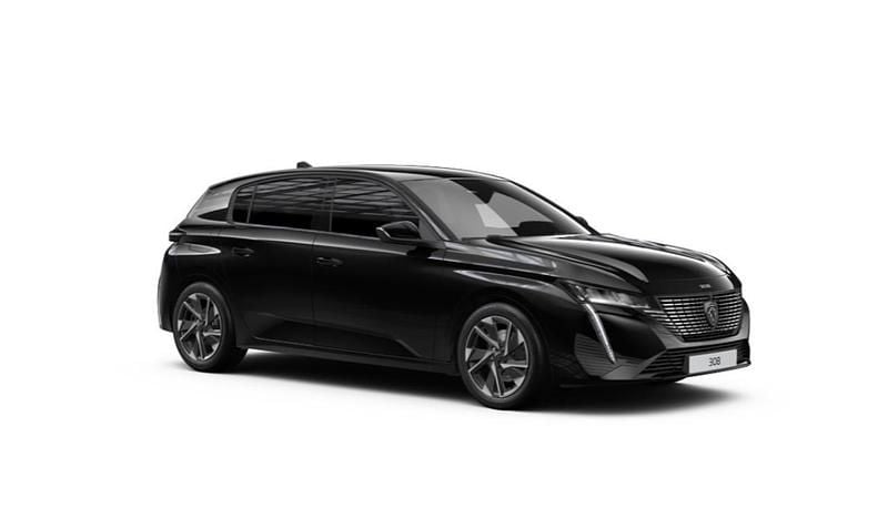 Nuova Peugeot 308 Allure 136 CV (100 kW) 2025 Nero Utilitaria