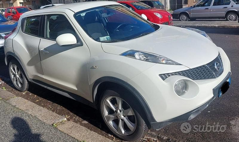 Usata Nissan Juke Acenta 110 CV (80 kW) 2013 Bianco SUV