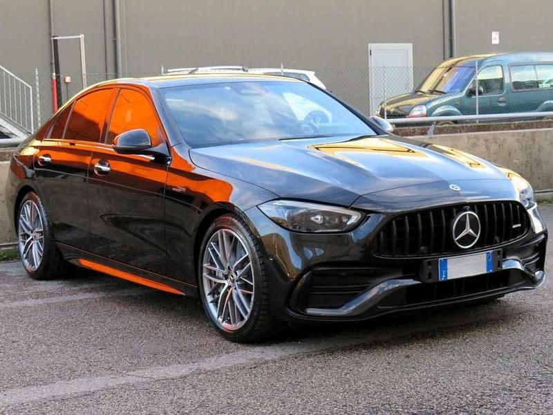 Usata Mercedes C43 AMG Premium Plus 408 CV (300 kW) 2023 Nero Berlina