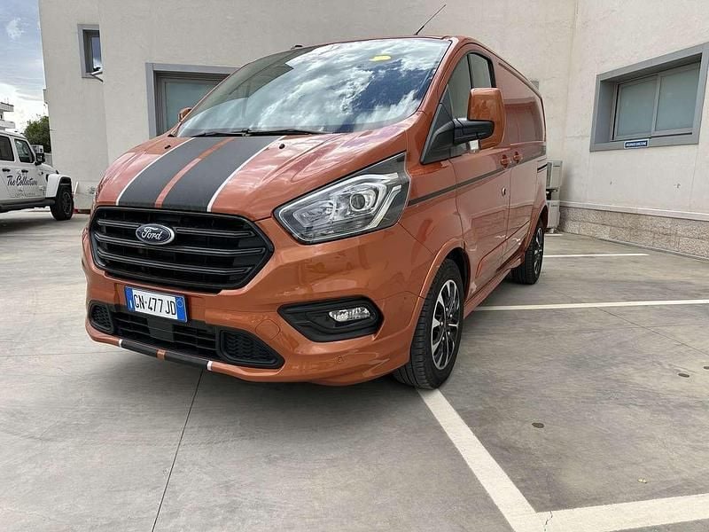 Arancione Usata 2023 Ford Transit Custom Sport Furgone | 29.500 € (Ottimo prezzo) - Immagine 1/4