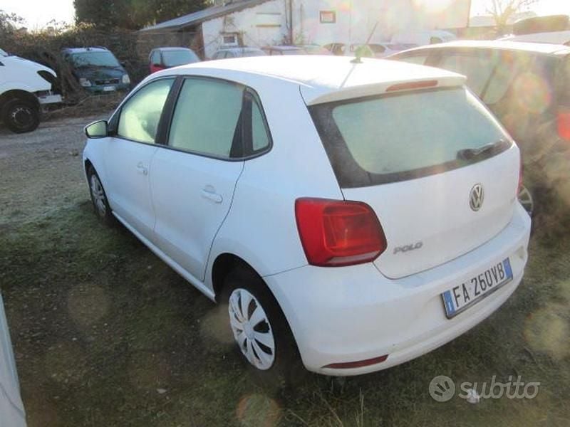 Usata VW Polo Comfortline 75 CV (55 kW) 2015 Bianco Berlina