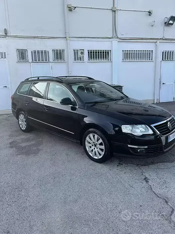 Usata VW Passat 140 CV (102 kW) 2007 Nero Station wagon