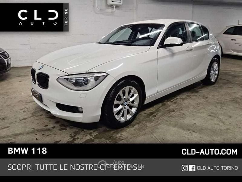 Bianco Usata 2013 BMW 118 Due volumi | 5900 € (Buon prezzo) - Immagine 1/4