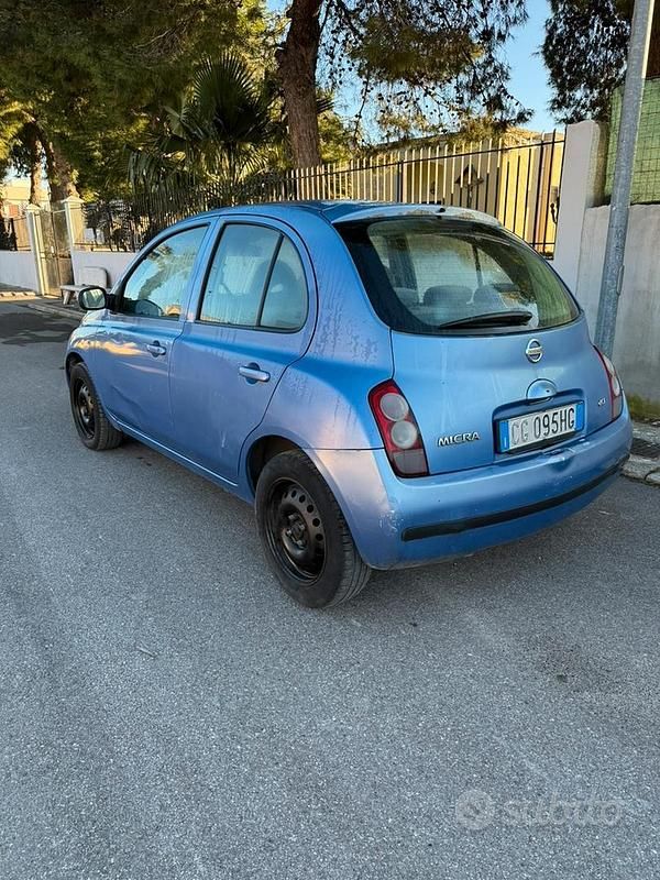 Usata Nissan Micra 80 CV (58 kW) 2005 Blu Utilitaria