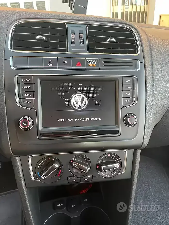 Usata VW Polo 90 CV (66 kW) 2021 Bianco Utilitaria
