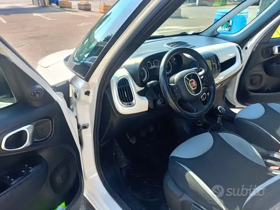 Usata Fiat 500L Pop Star 85 CV (62 kW) 2014 Bianco Monovolume