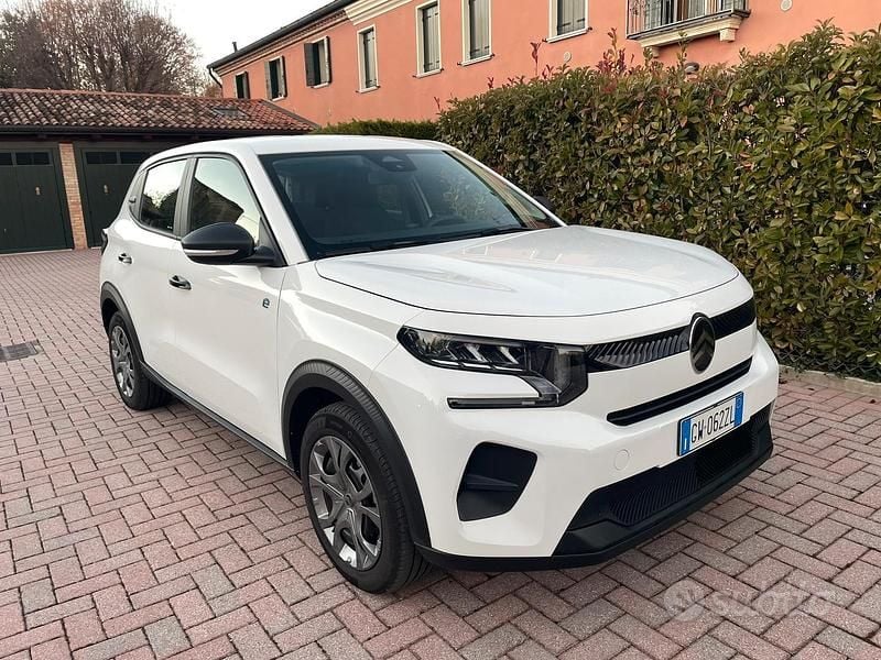 Usata Citroën e-C3 52 kW (72 CV) 2025 Bianco Utilitaria