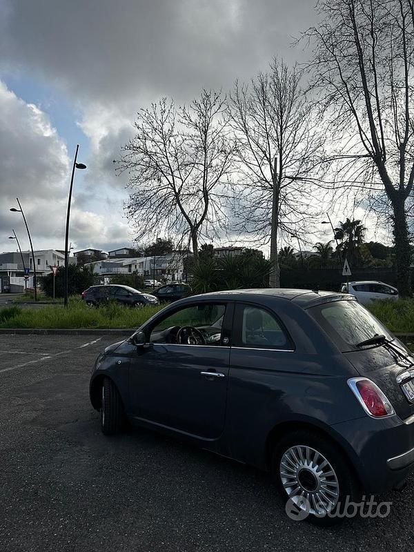 Usata Fiat 500 Lounge 85 CV (62 kW) 2011 Grigio Berlina