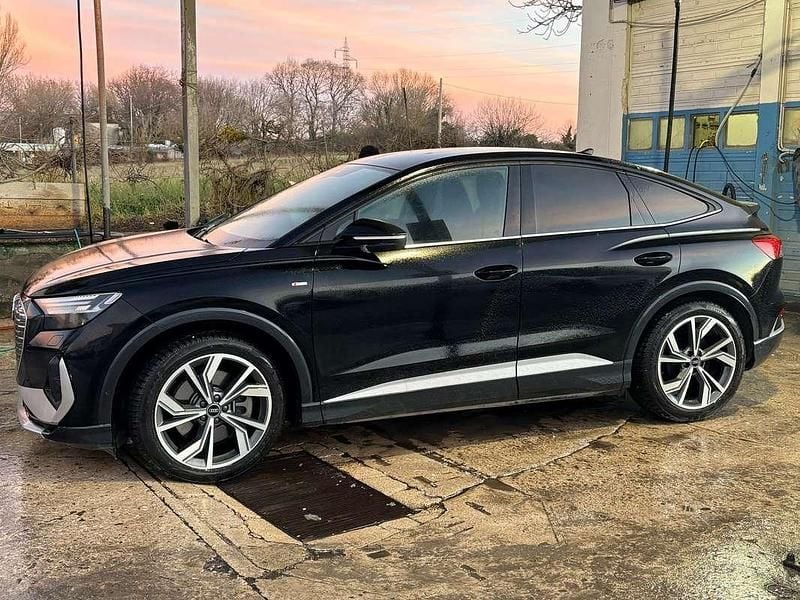 Usado Audi Q4 Sportback e-tron S-Line 77 kW (105 CV) 2022 Negro SUV
