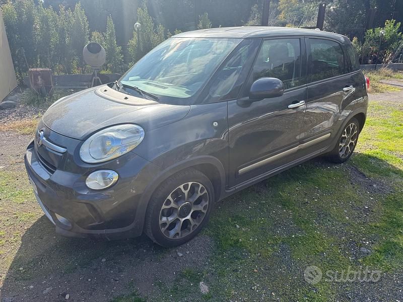 Usata Fiat 500 Trekking 85 CV (62 kW) 2015 Nero Utilitaria