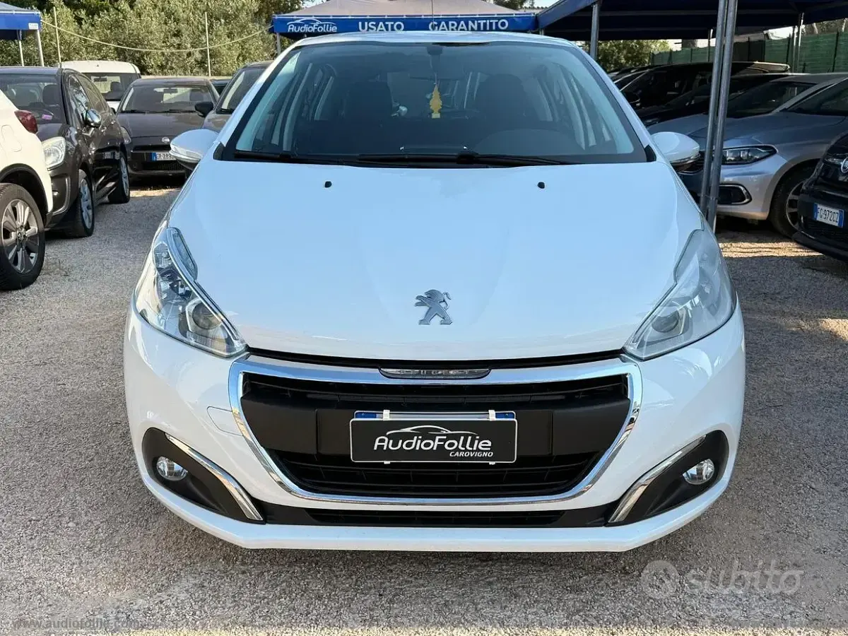 Usata Peugeot 208 S 102 CV (75 kW) 2018 Bianco Utilitaria