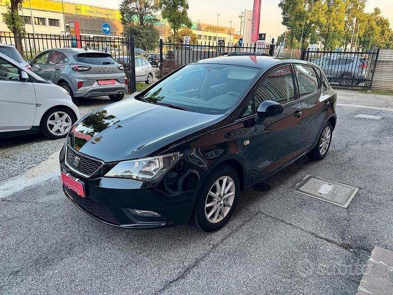 Usata Seat Ibiza Style 75 CV (55 kW) 2017 Nero Berlina