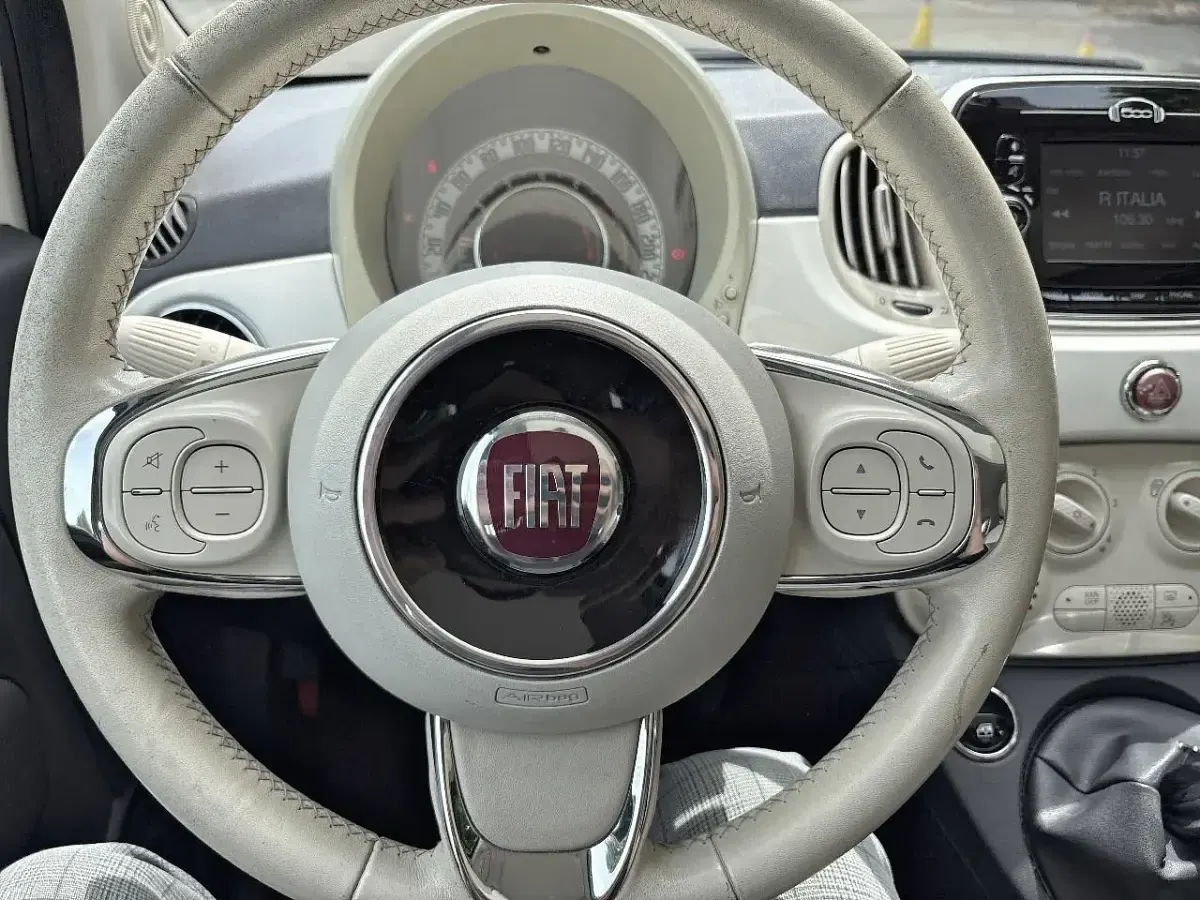 Usata Fiat 500 Lounge 69 CV (50 kW) 2017 Bianco Berlina