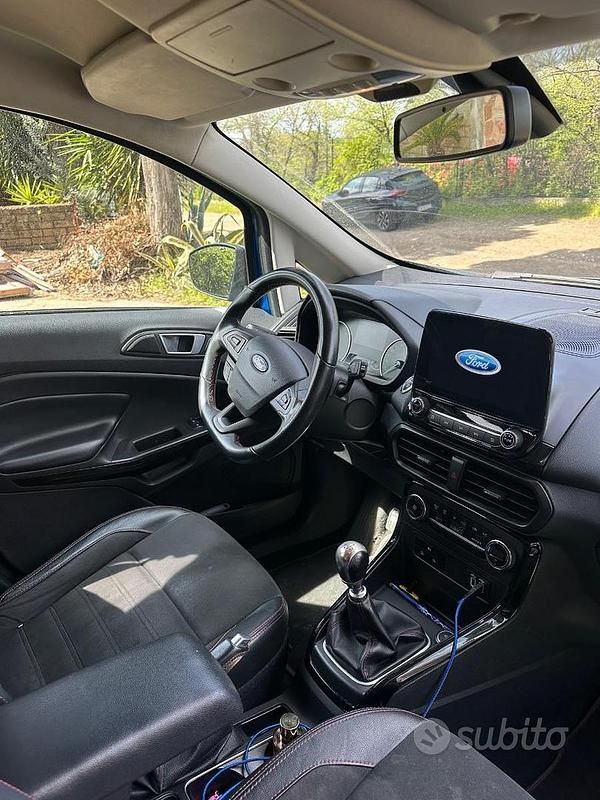 Usata Ford Ecosport 100 CV (73 kW) 2018 Blu SUV