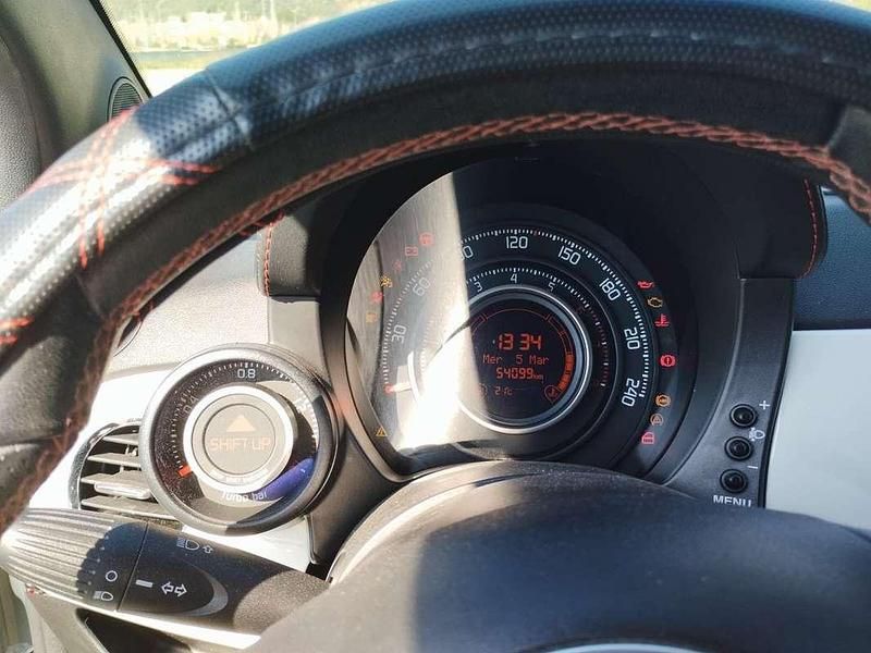 Usata Abarth 595 135 CV (99 kW) 2012 Bianco Utilitaria