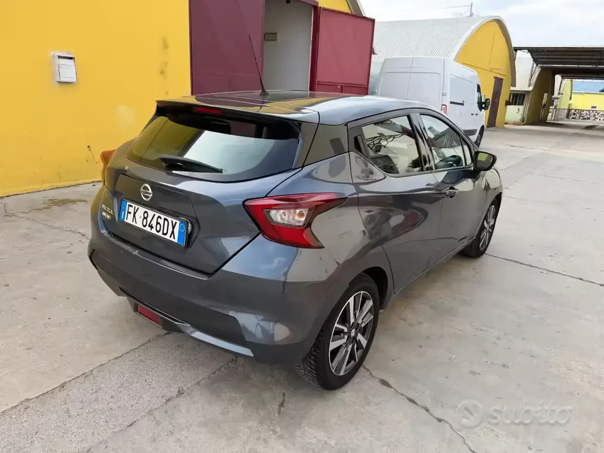 Second-hand Nissan Micra Visia+ 71 CP (52 kW) 2017 Gri Hatchback