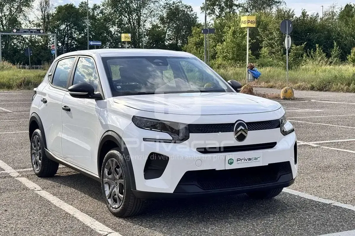 Usata Citroën e-C3 52 kW (72 CV) 2025 Bianco Utilitaria