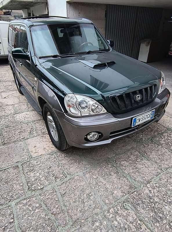 Usata Hyundai Terracan Premium 150 CV (110 kW) 2004 Verde SUV