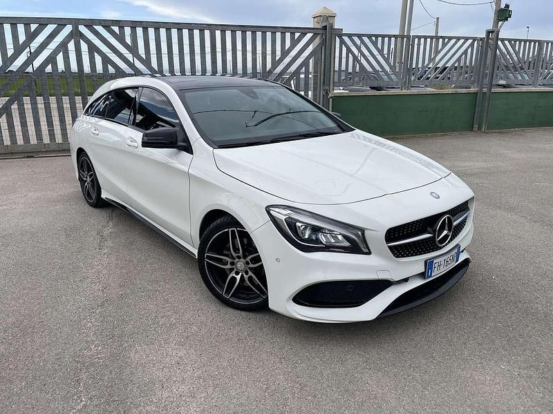 Usata Mercedes CLA220 Shooting Brake Premium 177 CV (130 kW) 2017 Bianco Station wagon