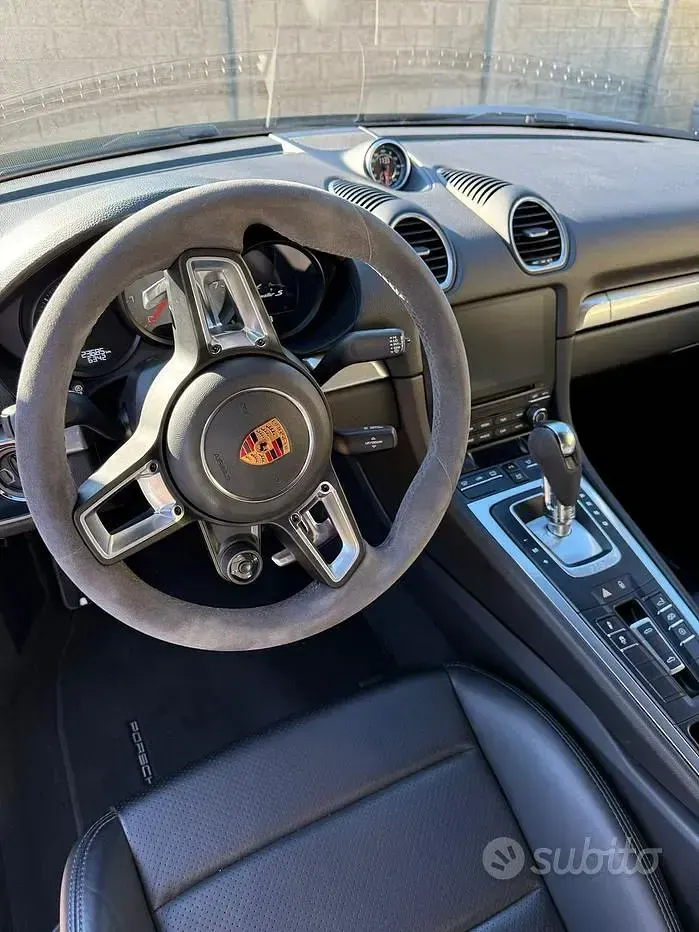 Usata Porsche 718 Boxster 350 CV (257 kW) 2017 Nero Cabrio
