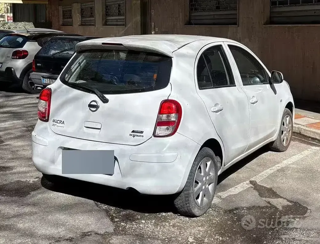 Gebraucht Nissan Micra 80 PS (58 kW) 2013 Weiß Kleinwagen