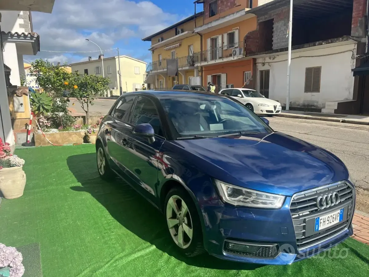 Usata Audi A1 Sport 82 CV (60 kW) 2017 Blu Utilitaria