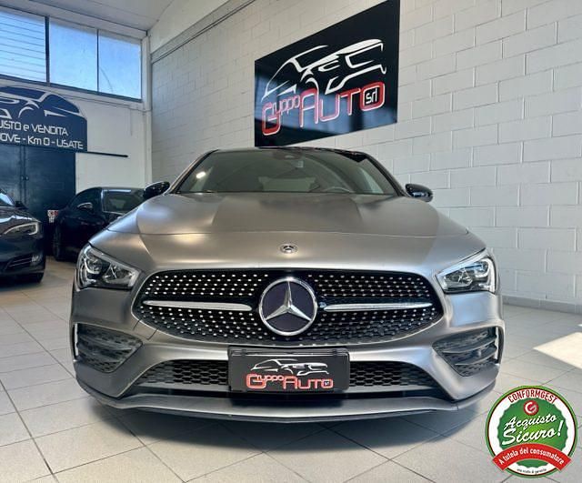 Usata Mercedes CLA180 Premium 136 CV (100 kW) 2019 Grigio scuro Berlina