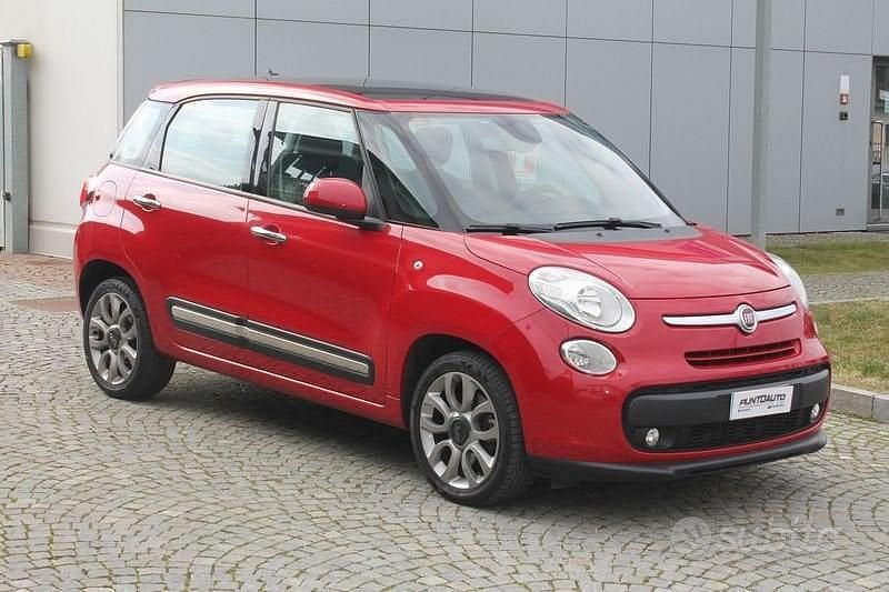 Usata Fiat 500L Lounge 120 CV (88 kW) 2014 Rosso Monovolume