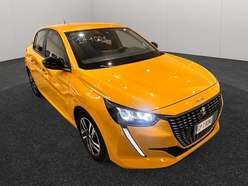 Usata Peugeot 208 Active 75 CV (55 kW) 2023 Giallo Utilitaria