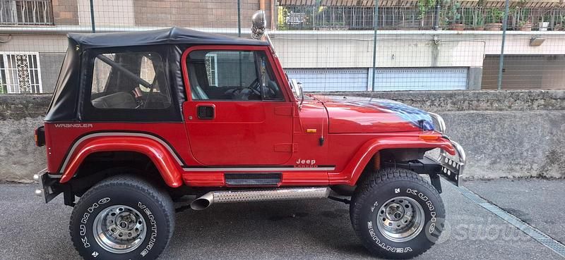 Usata Jeep Wrangler 1992 Rosso SUV