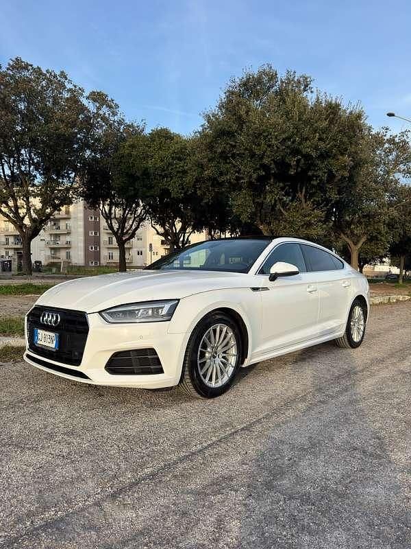Usata Audi A5 Sportback Ambiente 150 CV (110 kW) 2019 Bianco Utilitaria