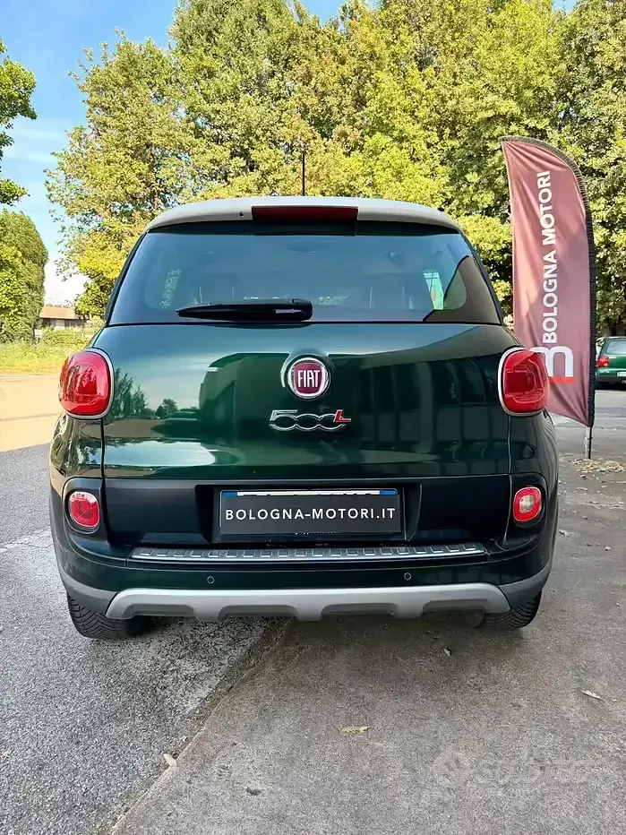 Usata Fiat 500L Trekking 105 CV (77 kW) 2015 Verde Monovolume