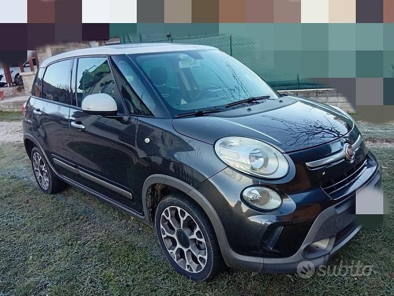 Usata Fiat 500L 85 CV (62 kW) 2014 Grigio Monovolume