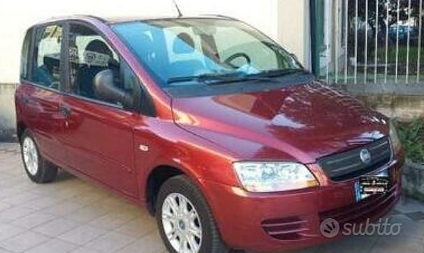 Usata Fiat Multipla 2002 Rosso Monovolume