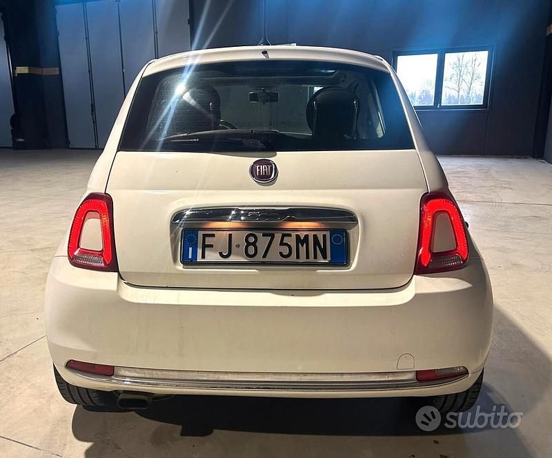 Usata Fiat 500 Lounge 69 CV (50 kW) 2017 Bianco Berlina