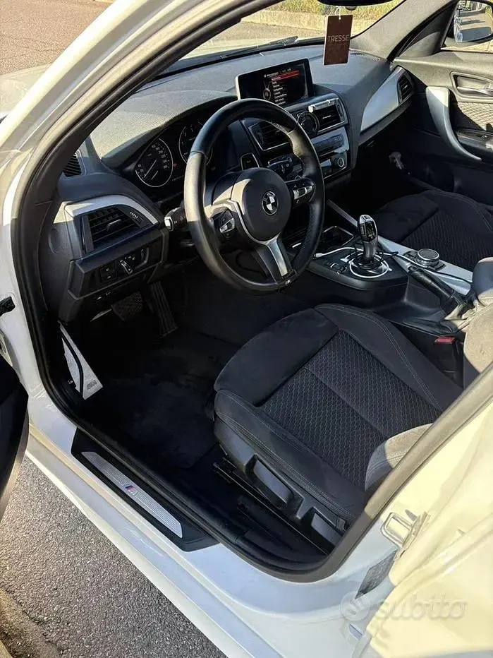 Usata BMW 118 M Sport 150 CV (110 kW) 2015 Bianco Utilitaria