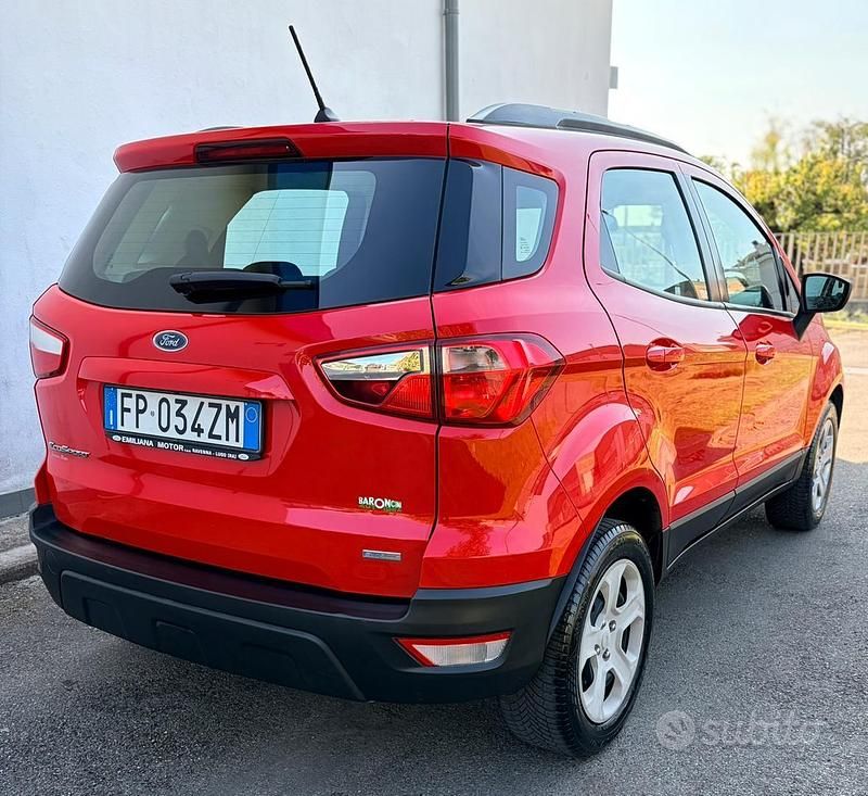 Usata Ford Ecosport S 100 CV (73 kW) 2018 Rosso SUV