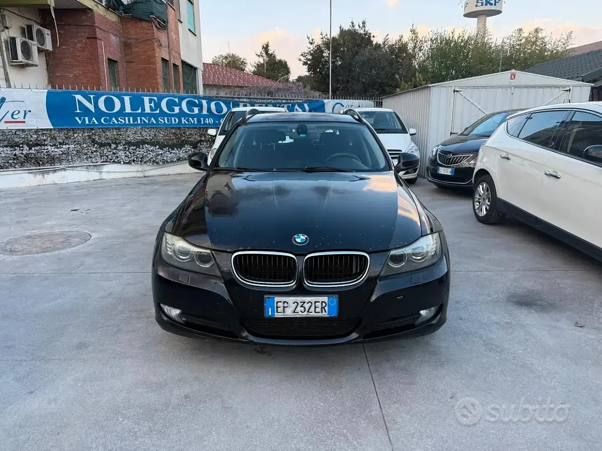 Usata BMW 320 Efficient Dynamics 143 CV (105 kW) 2009 Nero Station wagon