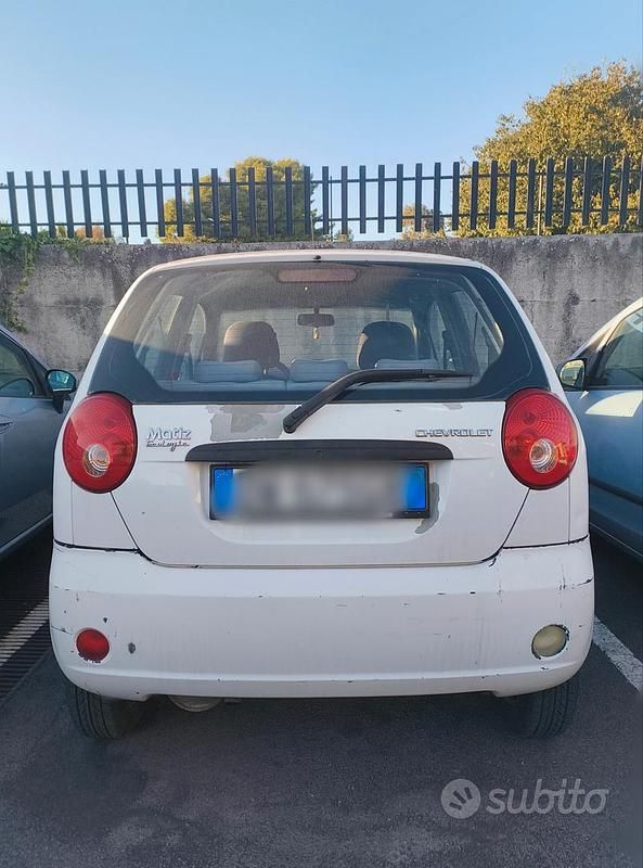 Bianco Usata 2009 Chevrolet Matiz Due volumi | 700 € - Immagine 1/4