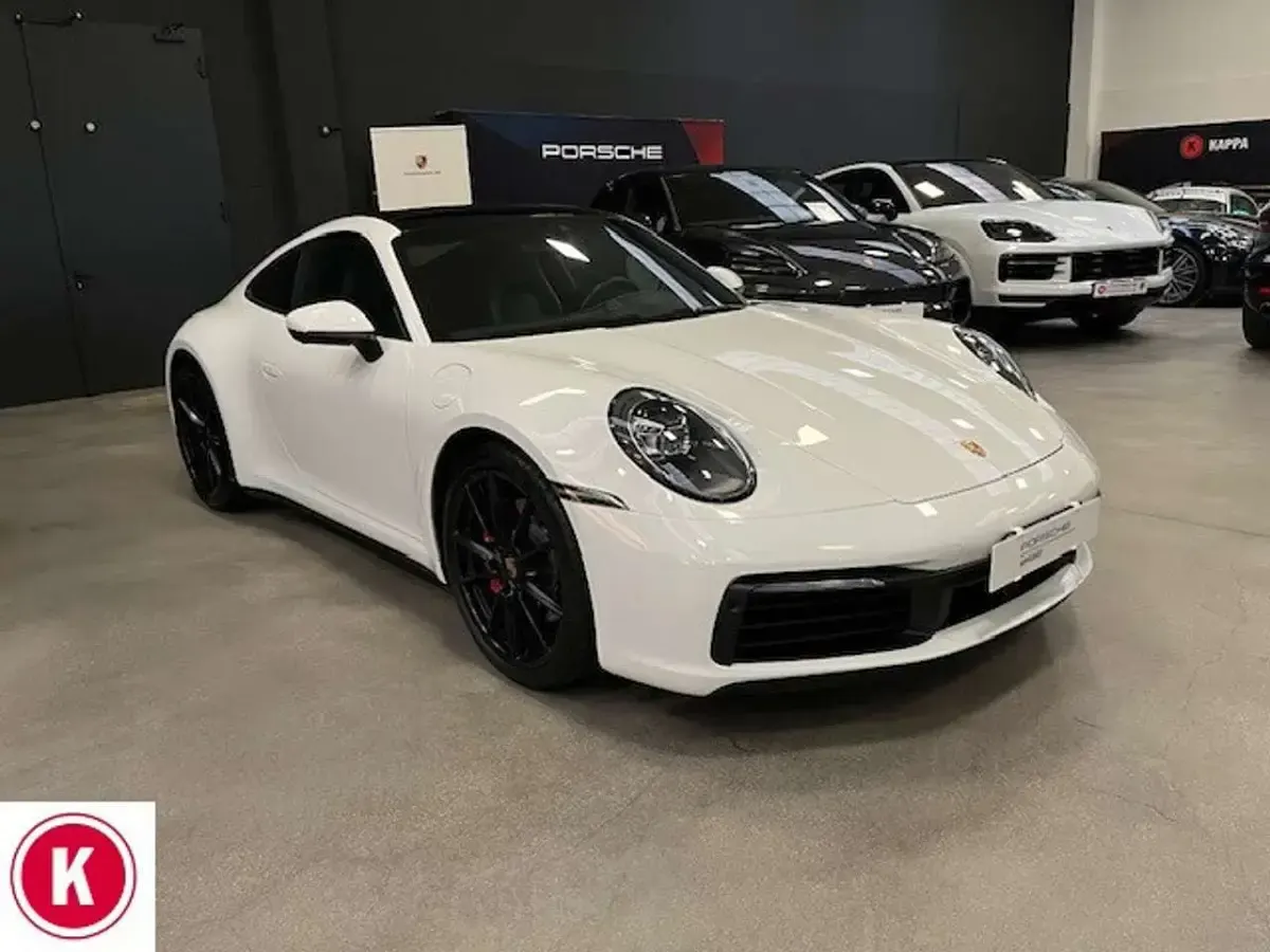 Usata Porsche 911 Carrera 4S 450 CV (330 kW) 2019 Bianco Coupé
